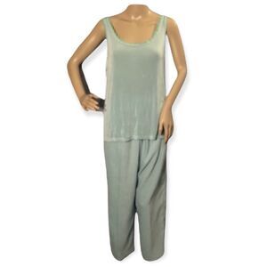 Vintage Alfred Dunner Loungewear Pants Tank 10P